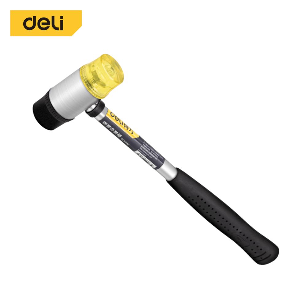 ค้อนยาง DELI DL5330-SL-01 30มม สีเหลือง_0